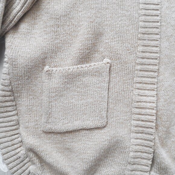 Sweater Knit Cardigan Pockets Cozy Soft - Picture 7 of 9